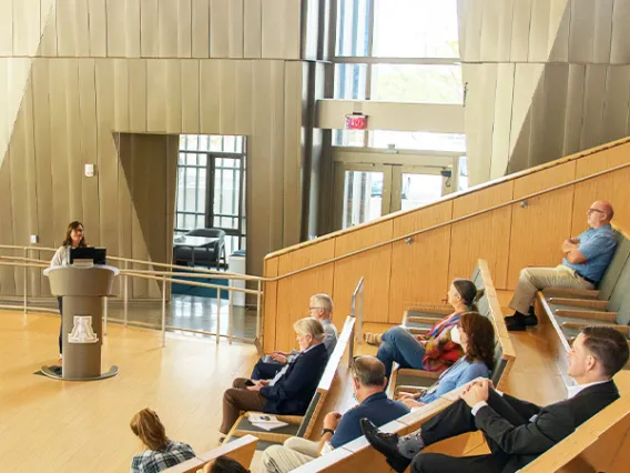 Researchers attending the One Health Symposium organized by University of Arizona Health Sciences