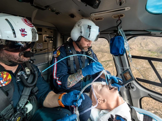 Air Methods Medics Helicopter Ambulance