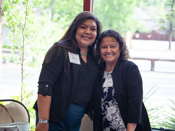 Holly Figueroa and Carol Lewis