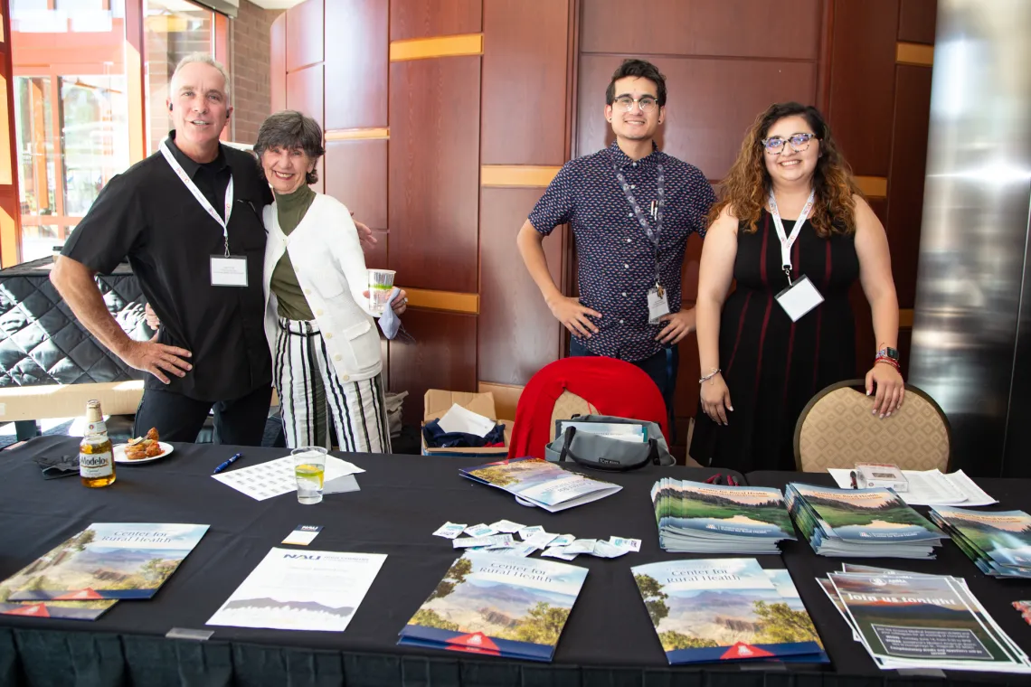 AzCRH staff at the registration table