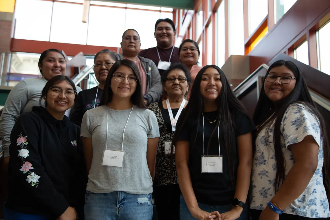 Hopi Tribe Community Health Representative (CHR) attend AZ Rural Health Conference