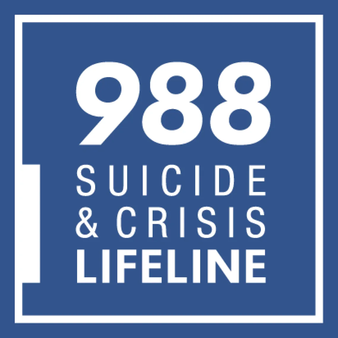 Suicide and Crisis Lifeline number 988