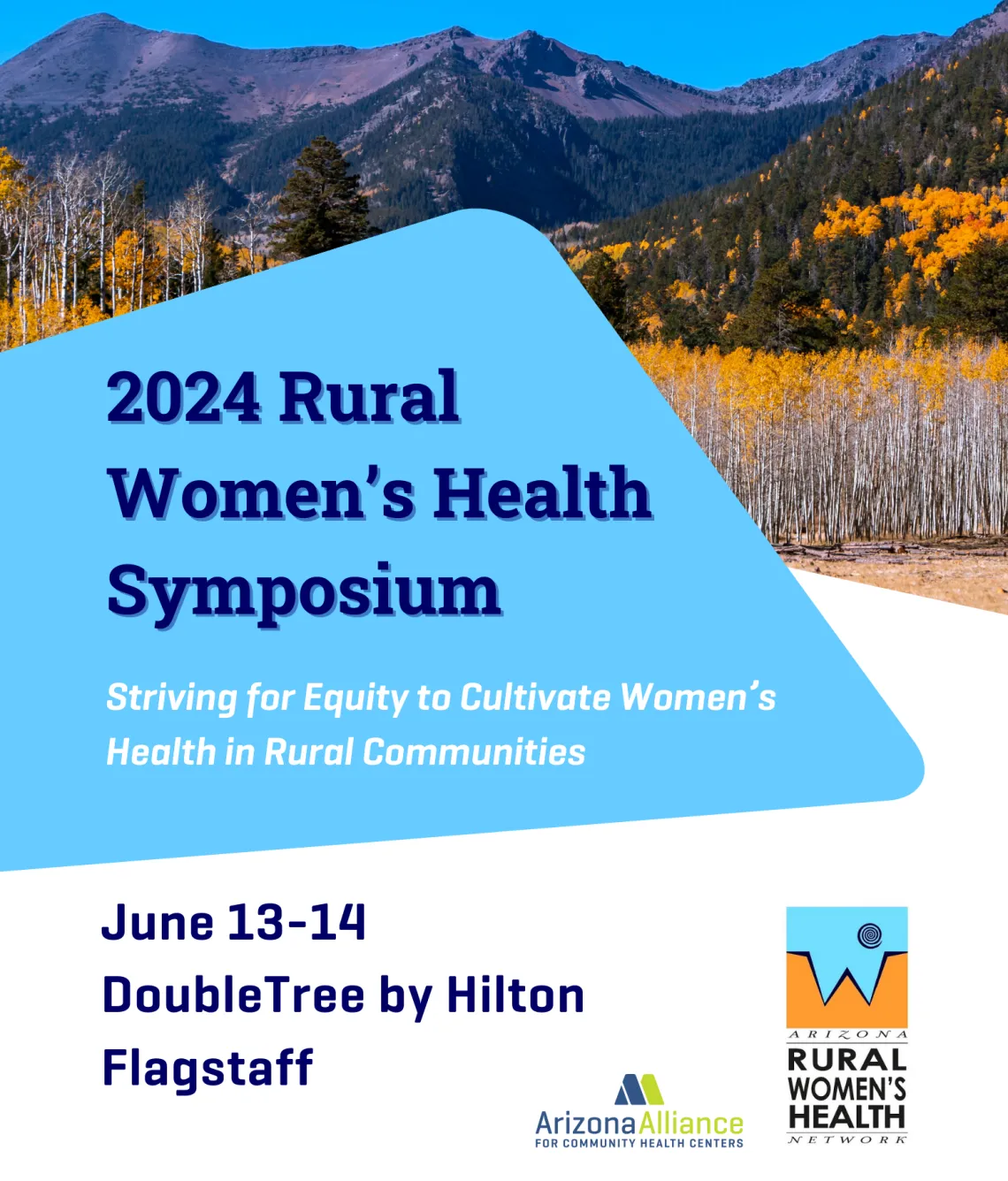 flyer for Rural Women's Health Symposium