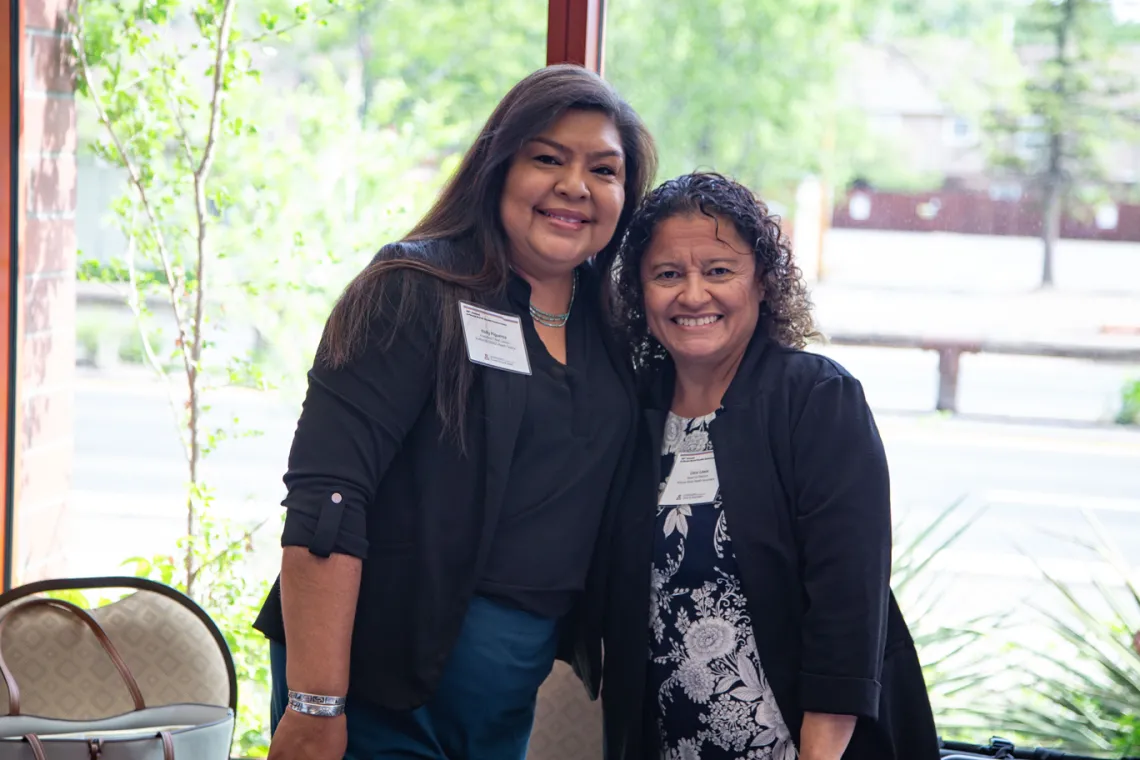 Holly Figueroa and Carol Lewis