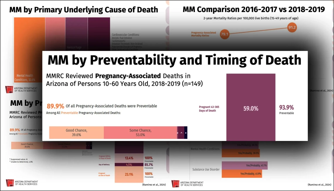 adhs maternal mortality review graphic