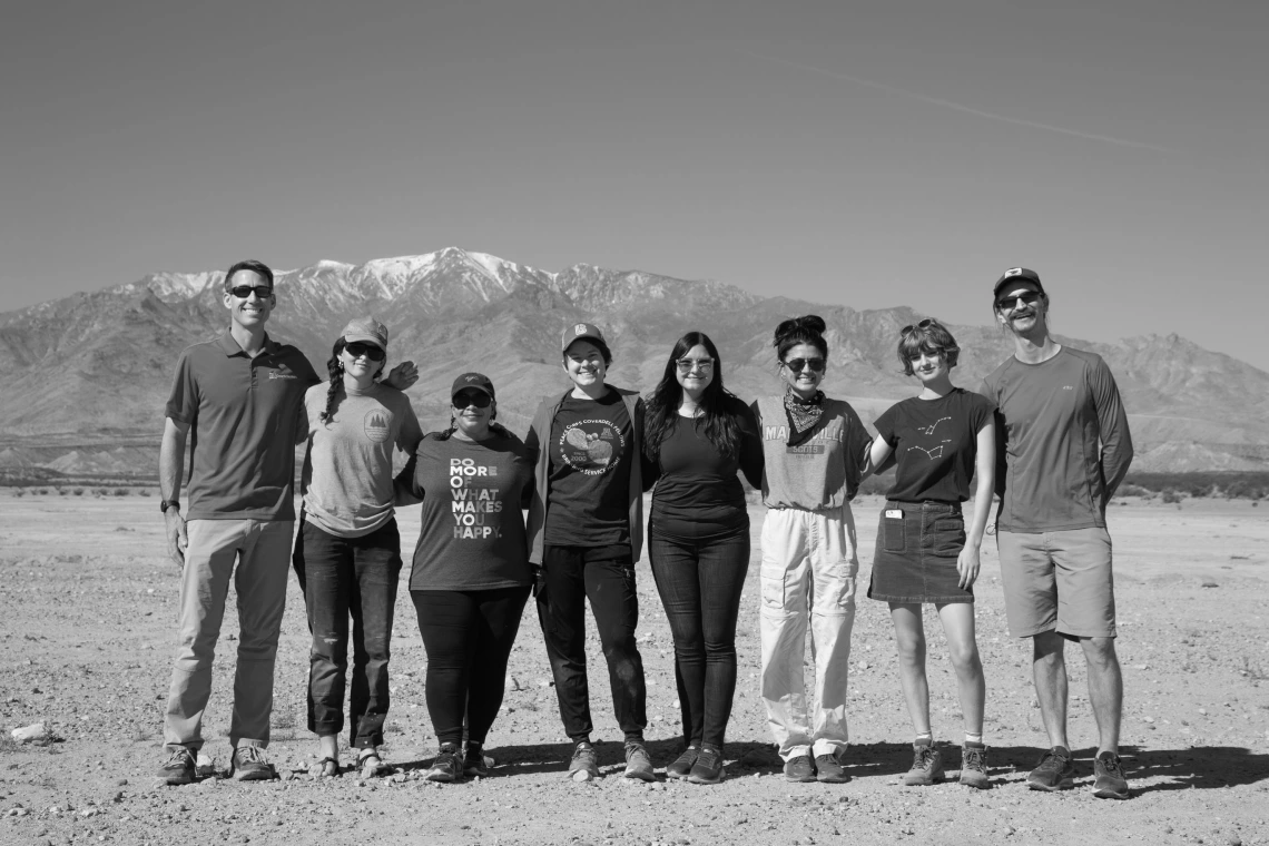 Service learning student mt graham