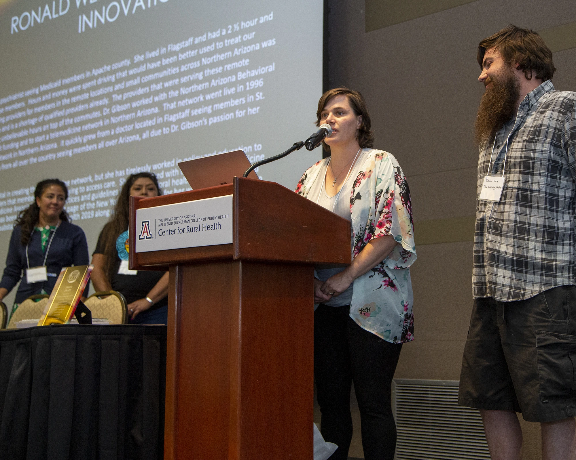 AZ Rural Health Assoc. awards the Payson Warming Center