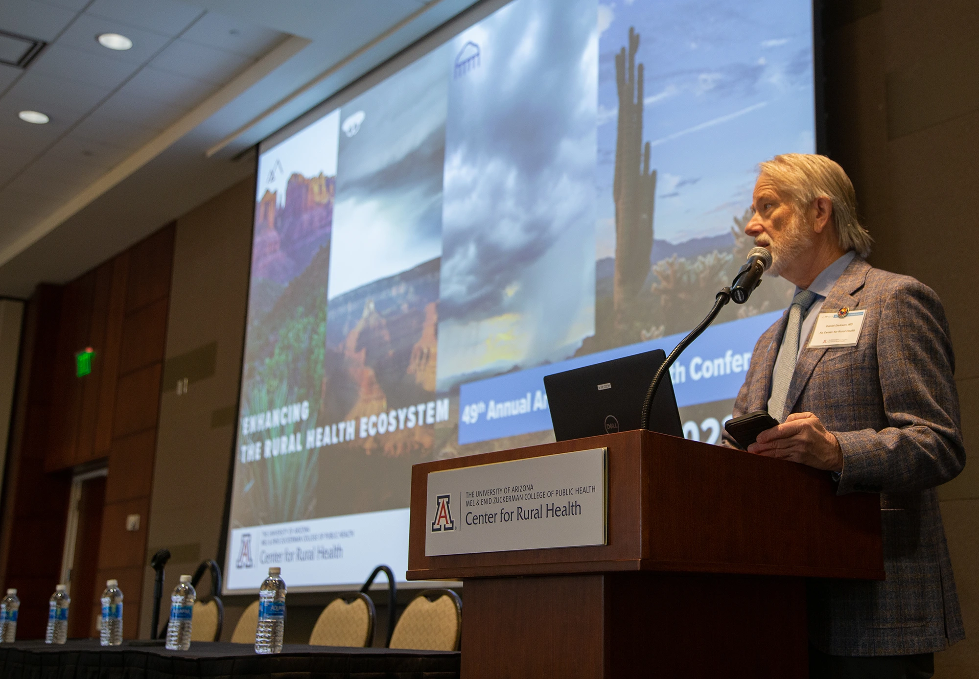 Dr. Dan Derksen opening the AZ Rural Health Conference 2023