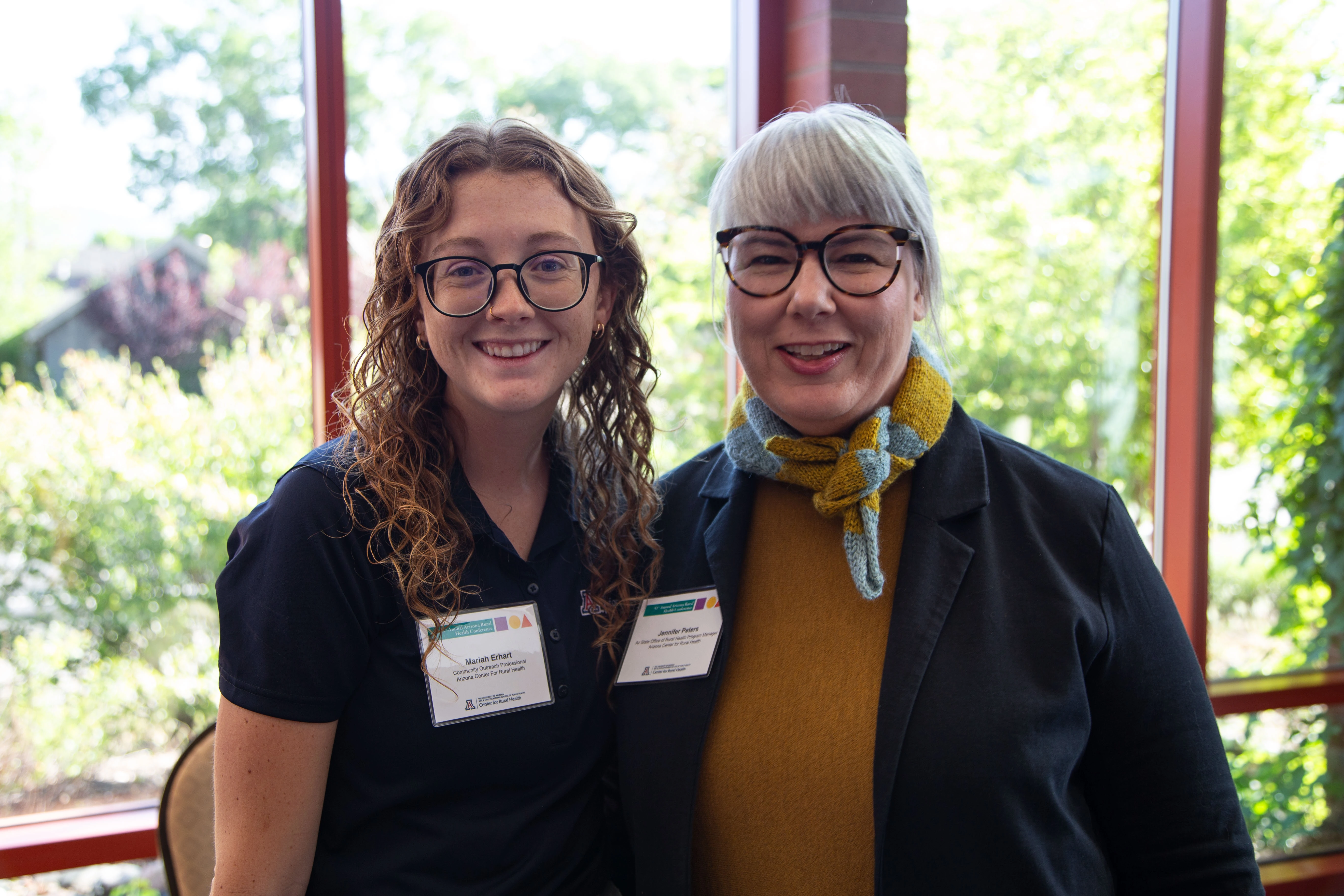 Mariah Erhart and Jennifer Peters