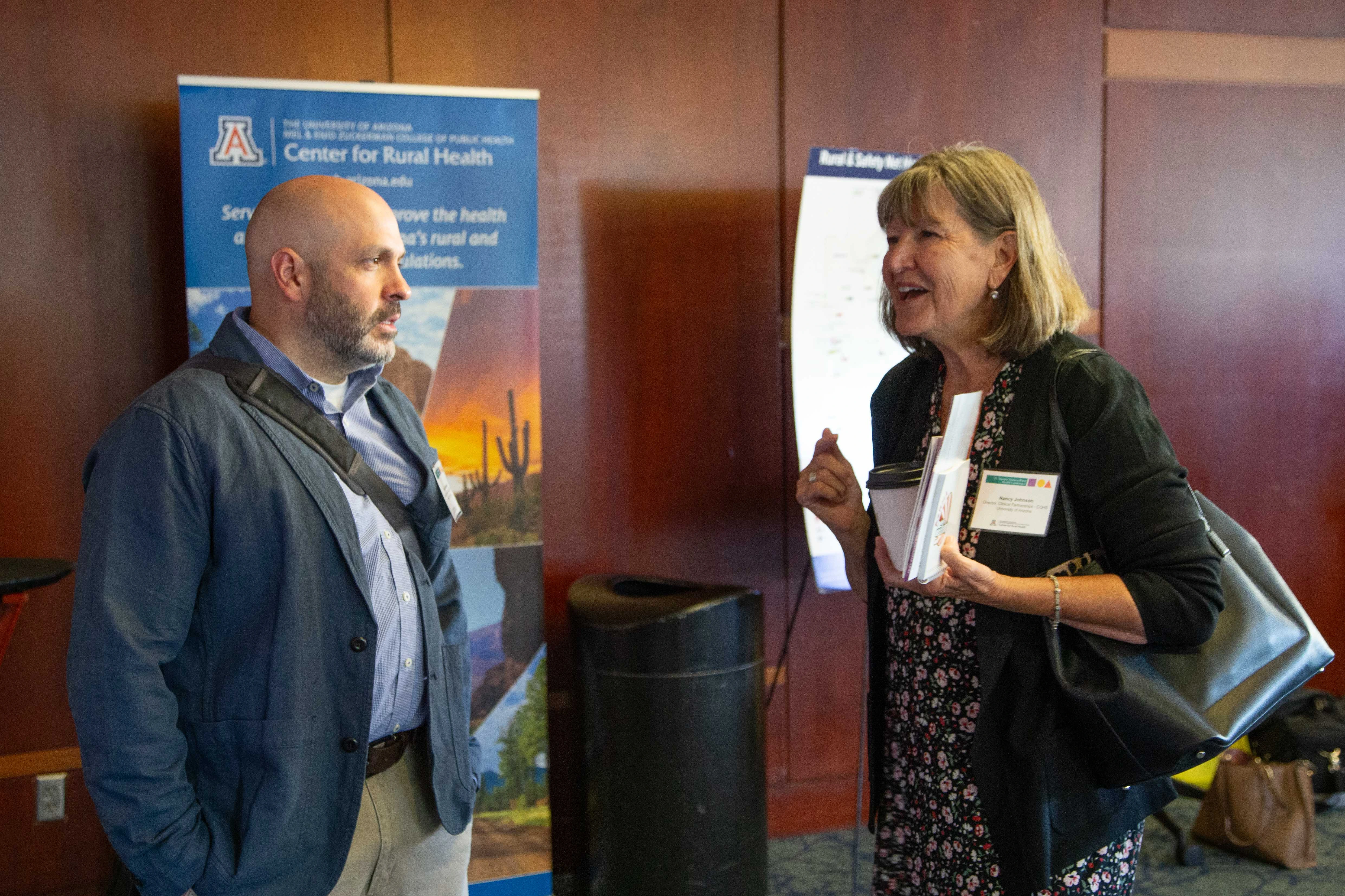 Patrick Wightman and Nancy Johnson