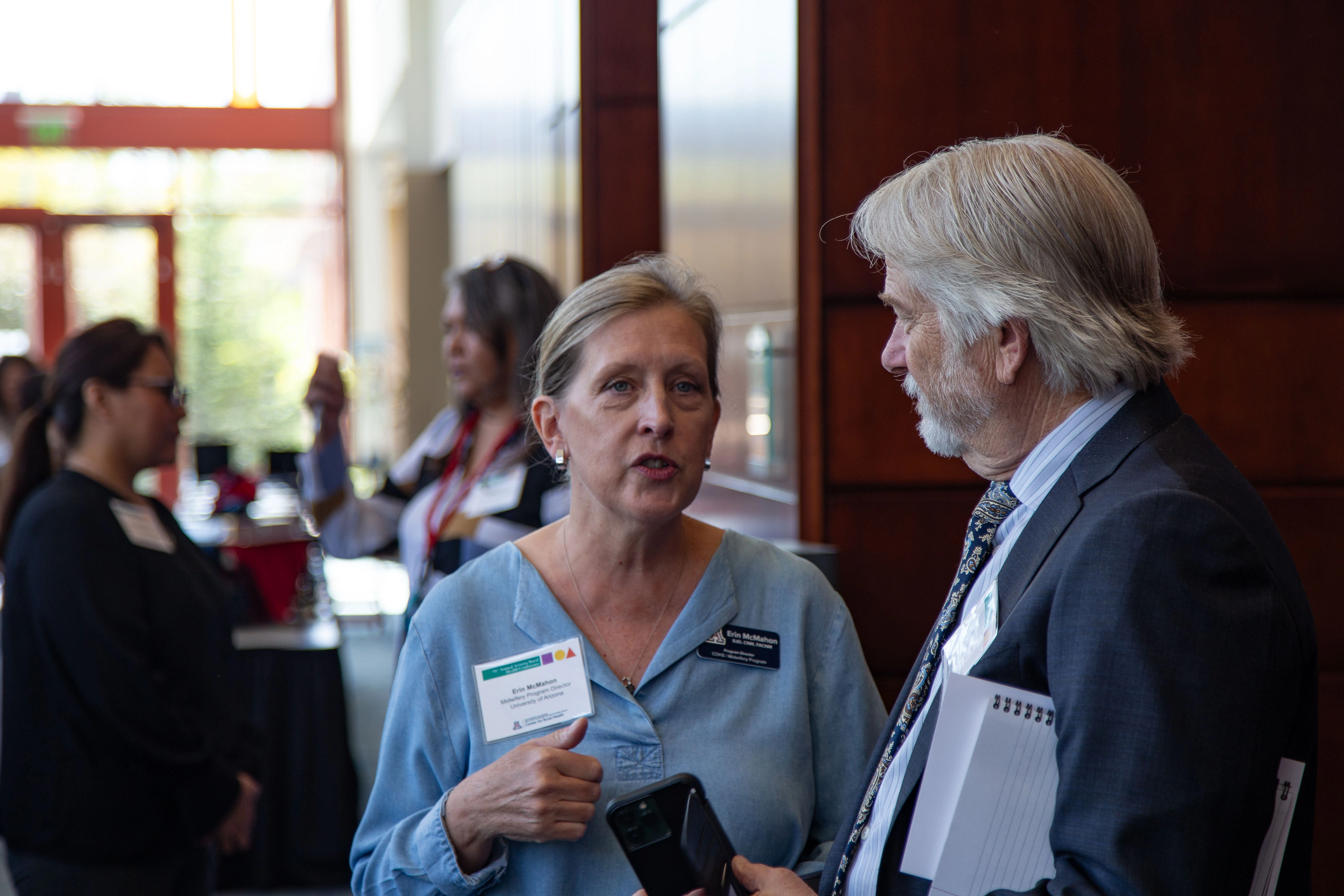 Erin McMahon talks with Dan Derksen