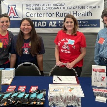 AHEAD team at weaver mountains health and wellness exp