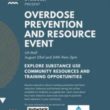 Overdose prevention and resource event